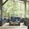 Signature Design By Ashley® Grasson Lane - Brown/blue - 6 Pc. - Lounge Set Outdoor Sets