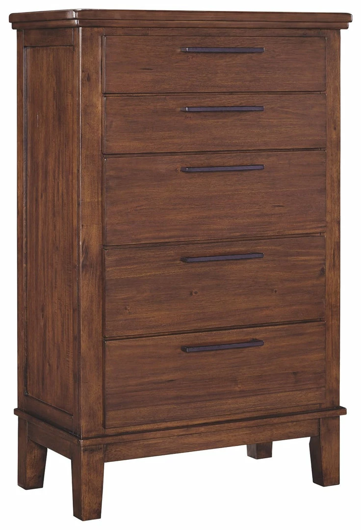 Cheap ๐ Ashley Furniture Ralene - Medium Brown - Five Drawer Chest ๐ 3 Ashley Furniture Ralene - Medium Brown - Five Drawer Chest