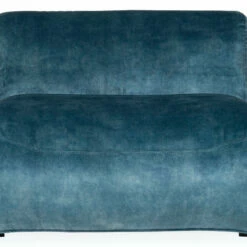 Moe's Home Collection Fireside Chair Azure