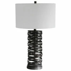Accessories Uttermost Alita Rust Black Table Lamp