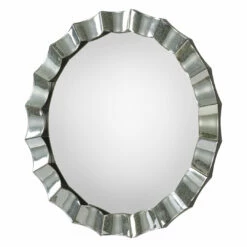 Uttermost Sabino Scalloped Round Mirror Accessories