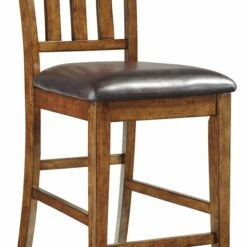 Ashley Furniture Ralene - Medium Brown - Upholstered Barstool (2/cn) Stools