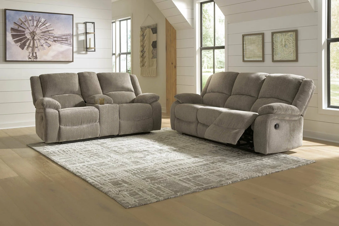 New 💯 Signature Design By Ashley® Draycoll - Reclining Sofa & Loveseat Set 🎉 7 Signature Design By Ashley® Draycoll - Reclining Sofa & Loveseat Set
