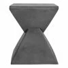 Moe's Home Collection Xero Concrete Stool Lava Grey