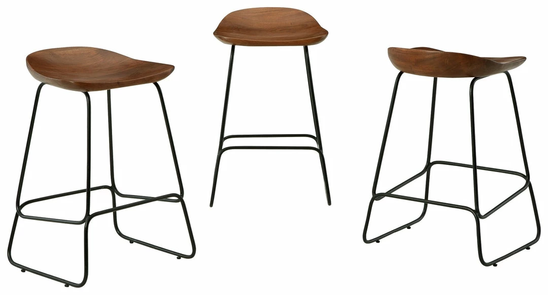 Top 10 🔥 Ashley Furniture Stools Wilinruck - Dark Brown - Stool (3/cn) ✨ 3 Ashley Furniture Stools Wilinruck - Dark Brown - Stool (3/cn)