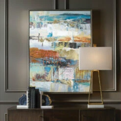 Uttermost Fiesta Hand Painted Canvas Accessories