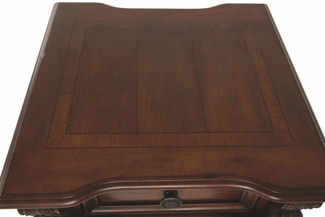 Discount 🌟 Ashley Furniture Alymere - Rustic Brown - Square End Table Tables ❤️ 8 Ashley Furniture Alymere - Rustic Brown - Square End Table Tables