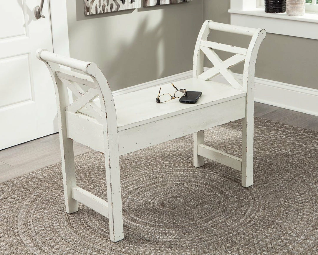 Best Pirce ❤️ Ashley Furniture Heron Ridge - Accent Bench 🌟 9 Ashley Furniture Heron Ridge - Accent Bench