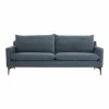 Moe's Home Collection Paris Sofa Blue Sofas