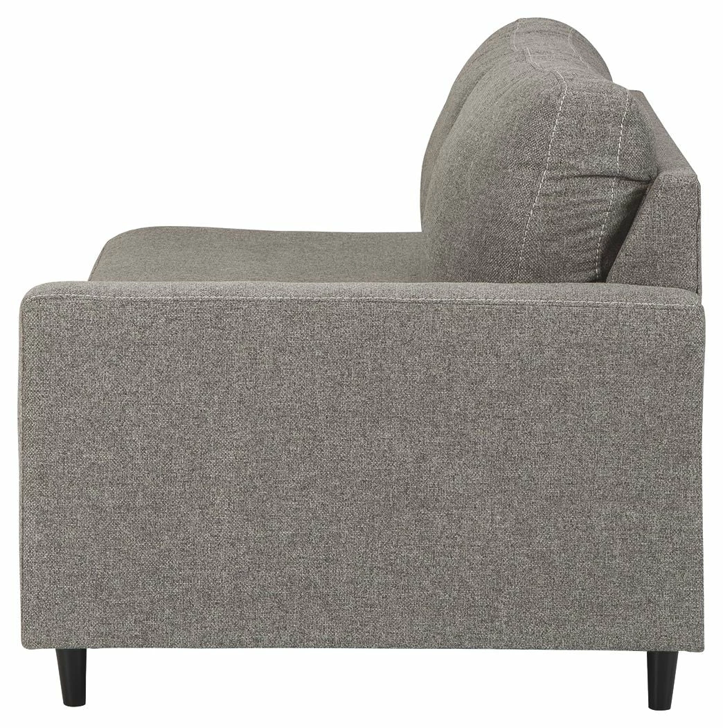 Discount ⌛ Ashley Furniture Chaises Lyman - Graphite - Raf Corner Chaise 🥰 4 Ashley Furniture Chaises Lyman - Graphite - Raf Corner Chaise