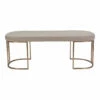 Moe's Home Collection Kazu Bench Light Grey
