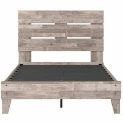 Signature Design By Ashley® Beds Neilsville - Whitewash - Full Panel Platform Bed