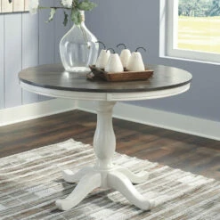 Signature Design By Ashley® Nelling - White - Dining Room Table