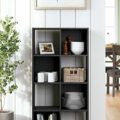 Ashley Furniture Langdrew - Black - Eight Cube Organizer Accessories