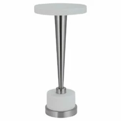 Uttermost Masika White Drink Table Tables