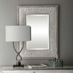 Accessories Uttermost Argenton Aged Gray Rectangle Mirror