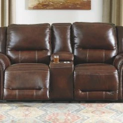 Best Sale ✔️ Ashley Furniture Reclining Furniture Catanzaro - PWR REC Loveseat/CON/ADJ HDRST 🔔 14 Ashley Furniture Reclining Furniture Catanzaro - PWR REC Loveseat/CON/ADJ HDRST