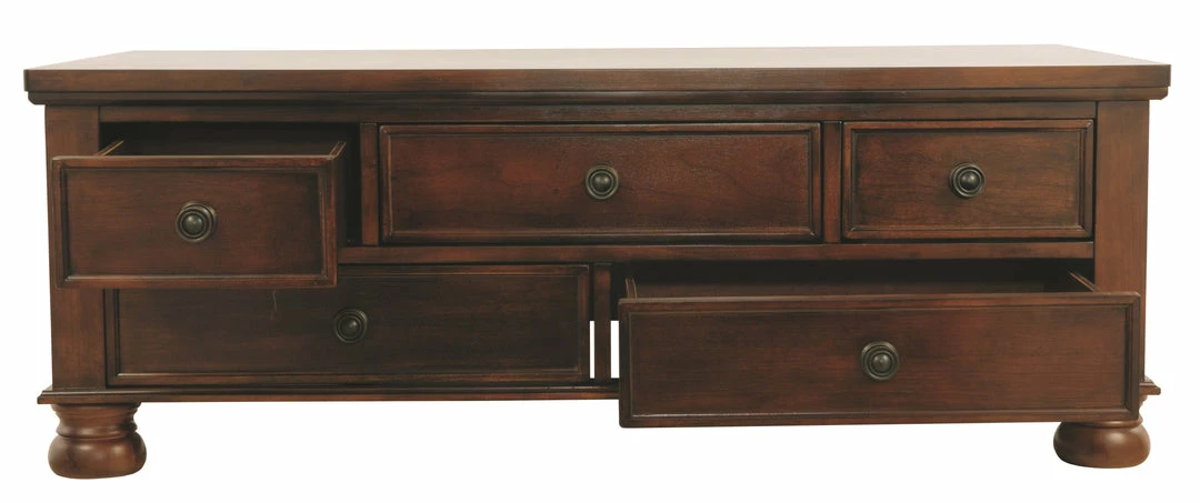 Top 10 👏 Ashley Furniture Porter - Rustic Brown - Rectangular Cocktail Table ✨ 5 Ashley Furniture Porter - Rustic Brown - Rectangular Cocktail Table