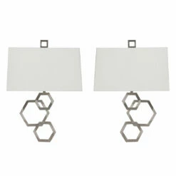 Uttermost Deseret Nickel 2 Light Sconce S/2