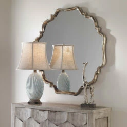 Accessories Uttermost Valentia Silver Mirror