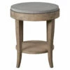 Tables Uttermost Deka Round Side Table