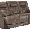 Ashley Furniture Wurstrow - PWR REC Sofa With ADJ Headrest Reclining Furniture