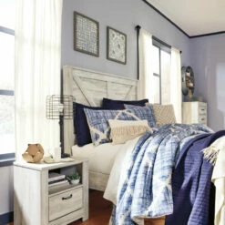 Signature Design By Ashley® Bellaby - Attractive - Crossbuck Panel Bed Beds