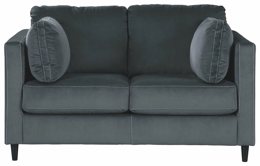 Best Pirce โ๏ธ Ashley Furniture Loveseats Kennewick - Shadow - Loveseat ๐ 6 Ashley Furniture Loveseats Kennewick - Shadow - Loveseat