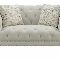 Hot Sale ๐ Emerald Home Hutton II Tufted Loveseat, Ivory ๐ 15 Emerald Home Hutton II Tufted Loveseat, Ivory