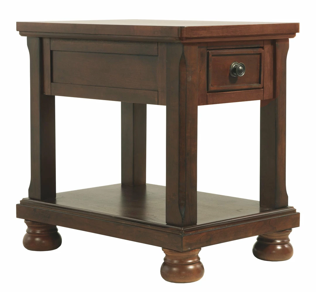 Best Sale ๐ Ashley Furniture Tables Porter - Rustic Brown - Chair Side End Table โ 3 Ashley Furniture Tables Porter - Rustic Brown - Chair Side End Table