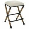 Stools Uttermost Firth Rustic Oatmeal Counter Stool