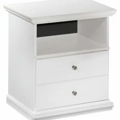 Ashley Furniture Bostwick - White - One Drawer Night Stand Nightstands