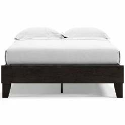 Ashley Furniture Piperton - Brown / Black - Full Platform Bed Beds