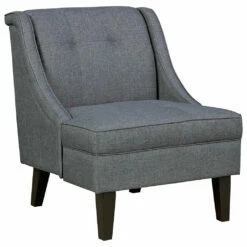 Ashley Furniture Calion - Gunmetal - Accent Chair Chairs