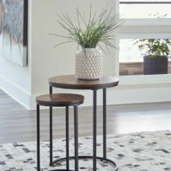 Best deal 🤩 Ashley Furniture Briarsboro - Brown/black - Accent Table (2/cn) 🔥 17 Ashley Furniture Briarsboro - Brown/black - Accent Table (2/cn)