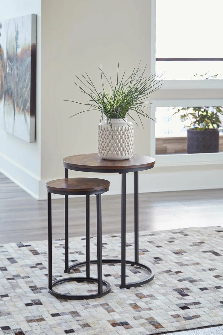 Best deal 🤩 Ashley Furniture Briarsboro - Brown/black - Accent Table (2/cn) 🔥 9 Ashley Furniture Briarsboro - Brown/black - Accent Table (2/cn)