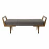 Wholesale 👏 Uttermost Waylon Mid-Century Modern Bench ✨ 2 Uttermost Waylon Mid-Century Modern Bench
