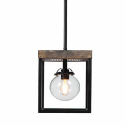 Uttermost Pearsall 1 Light Industrial Mini Pendant