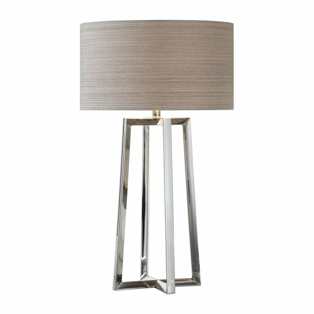 Cheapest ⌛ Uttermost Keokee Stainless Steel Table Lamp 🥰 3 Uttermost Keokee Stainless Steel Table Lamp