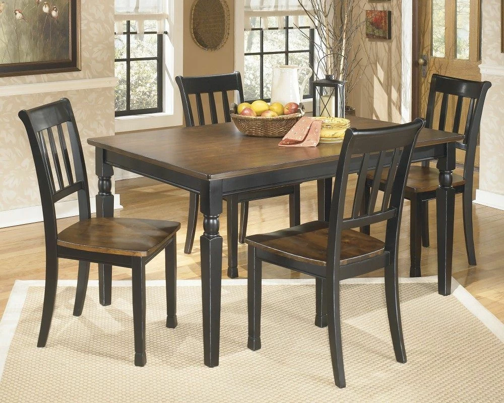 Best reviews of 👍 Signature Design By Ashley® Owingsville - Black/Ultimate Best In Class Rectangular Dining Room Table, 4 Side Chairs Dining Room Sets ✨ 3 Signature Design By Ashley® Owingsville - Black/Ultimate Best In Class Rectangular Dining Room Table, 4 Side Chairs Dining Room Sets