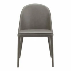 Moe's Home Collection Burton Pu Dining Chair Grey -m2