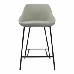 Moe's Home Collection Shelby Counter Stool Beige Stools