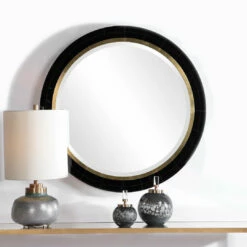 Uttermost Nayla Tiled Round Mirror Accessories