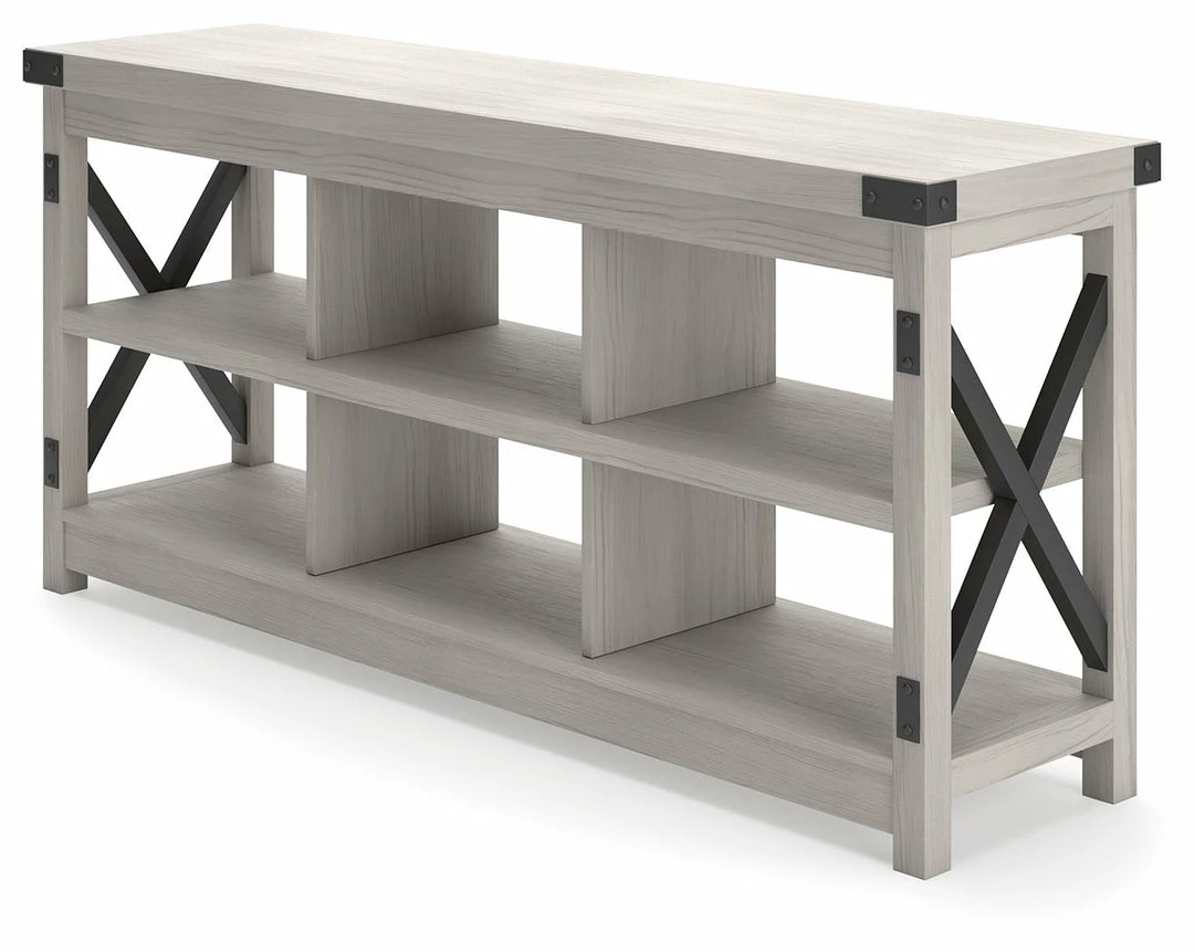 Wholesale ⭐ Signature Design By Ashley® Bayflynn - White/black - Large Tv Stand TV Stands 👍 8 Signature Design By Ashley® Bayflynn - White/black - Large Tv Stand TV Stands