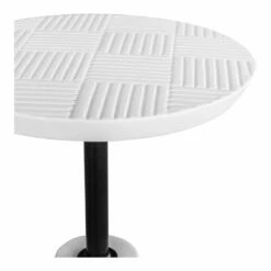 Moe's Home Collection Tables Foundation Outdoor Accent Table White