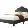 Emerald Home Charcoal Upholstered Bed, Full