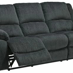 Ashley Furniture Draycoll - Slate - Reclining Power Sofa