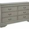 Ashley Furniture Kordasky - Gray - Dresser