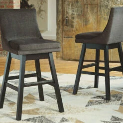 Flash Sale ⭐ Ashley Furniture Tallenger - Best In Class - UPH Swivel Barstool (2/CN) Stools 👏 46 Ashley Furniture Tallenger - Best In Class - UPH Swivel Barstool (2/CN) Stools