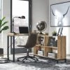 Top 10 ⌛ Signature Design By Ashley® Home Office Sets Gerdanet - Light Brown - 2 Pc. - L-shaped Home Office Desk With Swivel Chair ✔️ 1 Signature Design By Ashley® Home Office Sets Gerdanet - Light Brown - 2 Pc. - L-shaped Home Office Desk With Swivel Chair